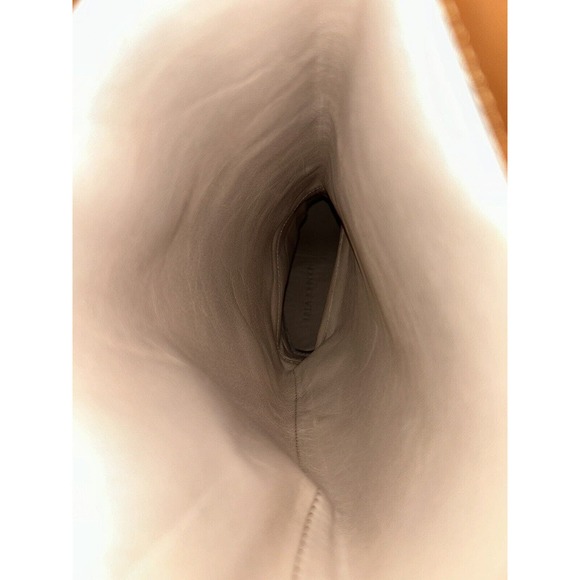 Ulla Johnson Elin Leather Studs Tassel Boots Wood Block Tapenade Size 9 (39) - Picture 6 of 7